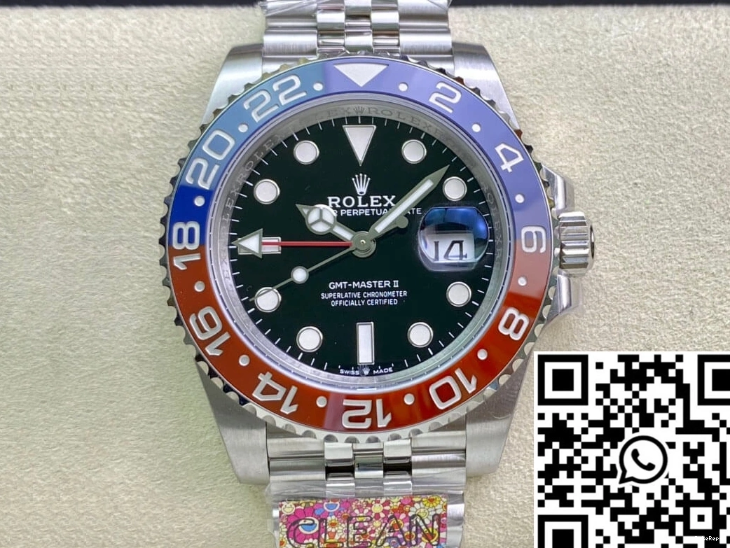 Dial II Clean Rolex GMT Factory M126710BLRO-0001 Black Master 1010